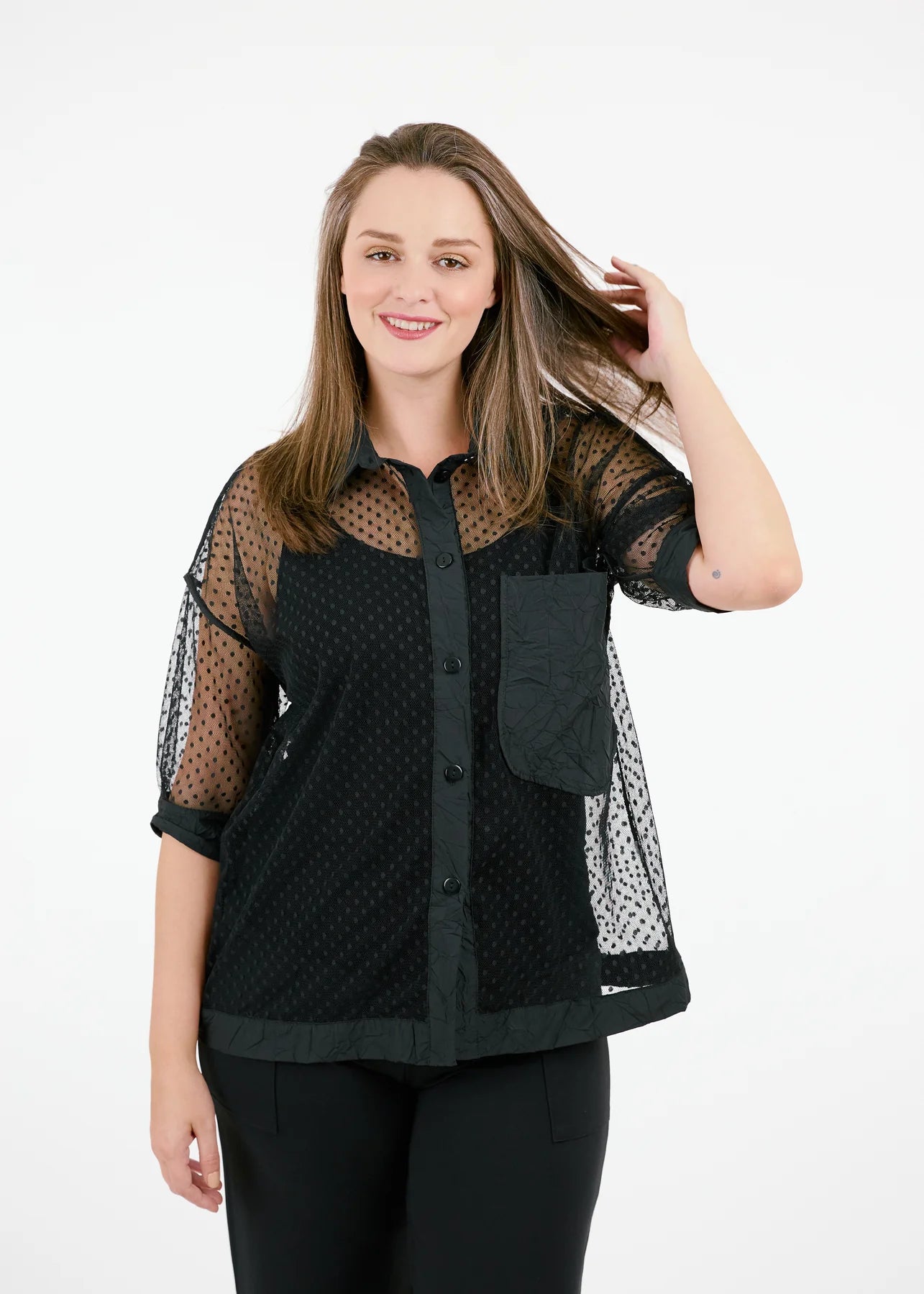 Jupiter Shirt Black 1728