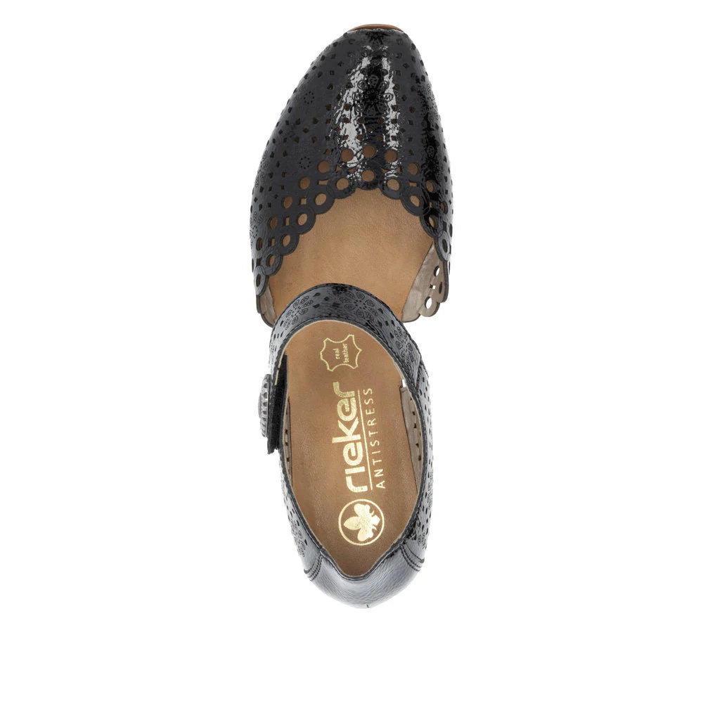 Black Rieker Pumps
