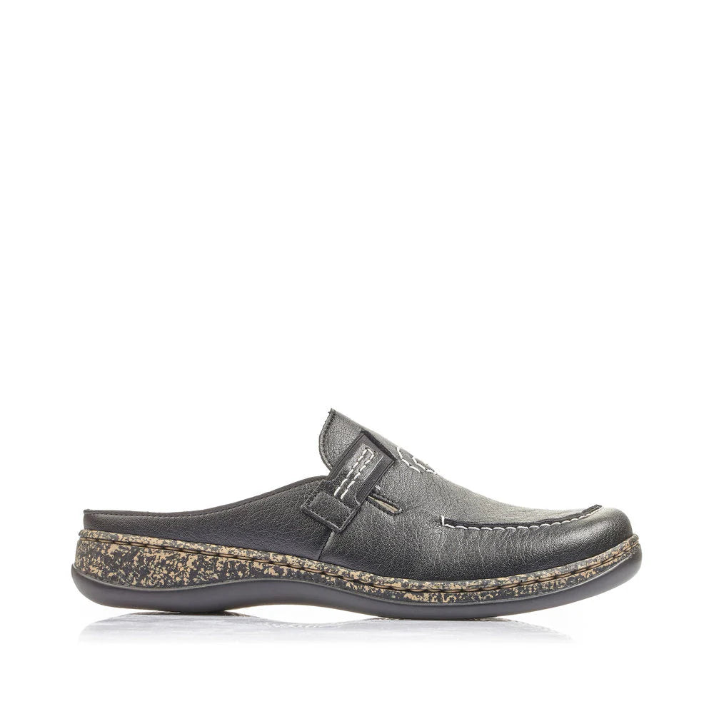 Black Rieker Clog