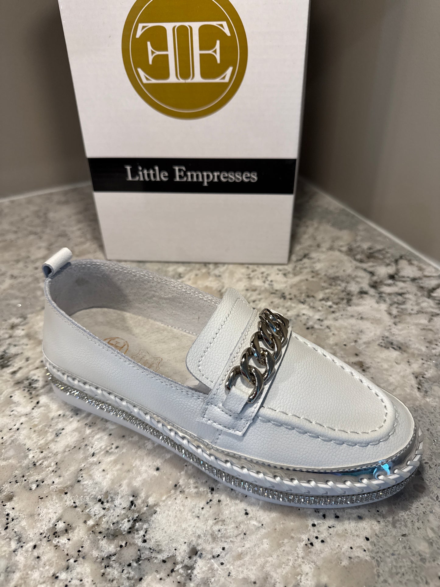 Little Empresses Shoe White LCH-18