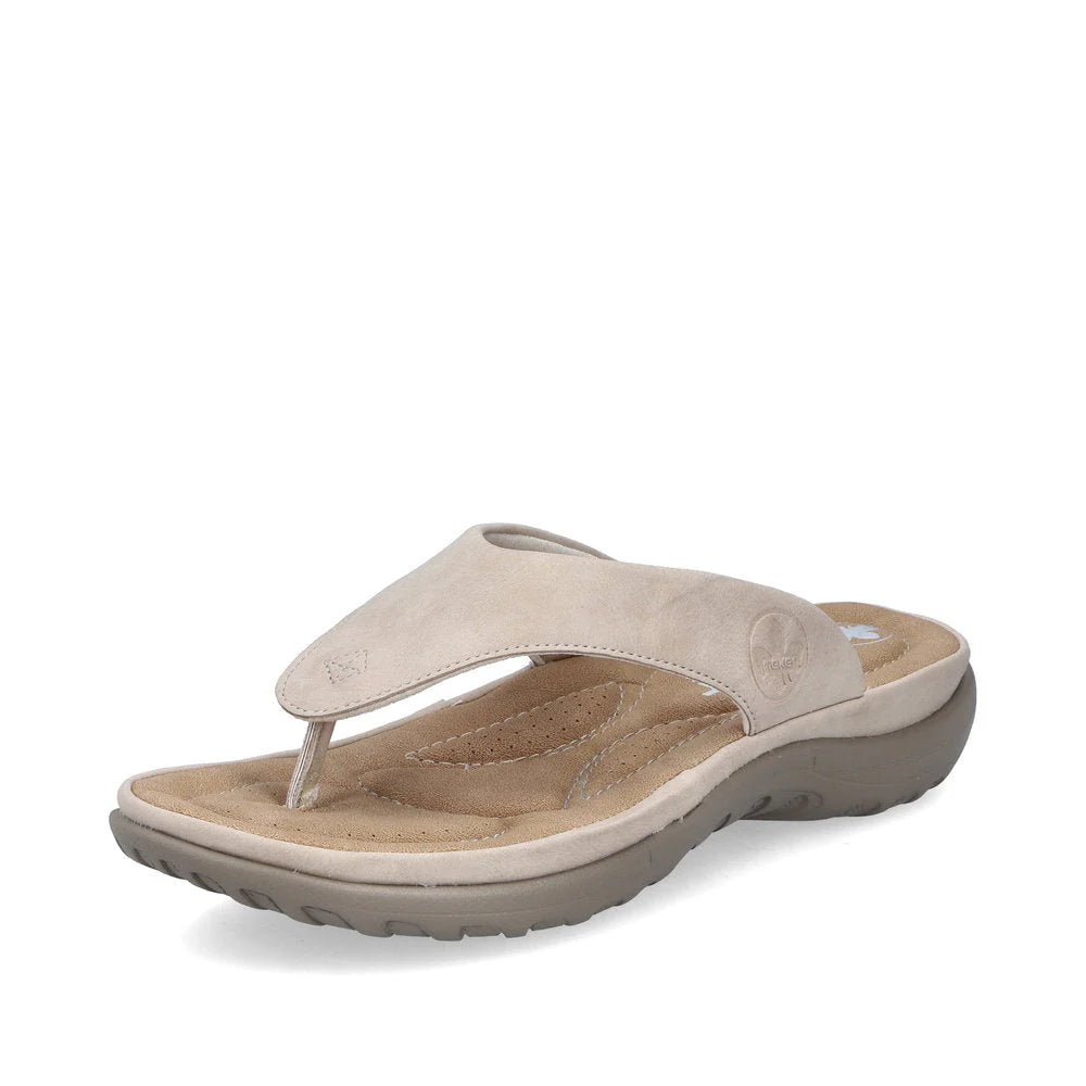 Rieker Taupe Sandal 64802-62