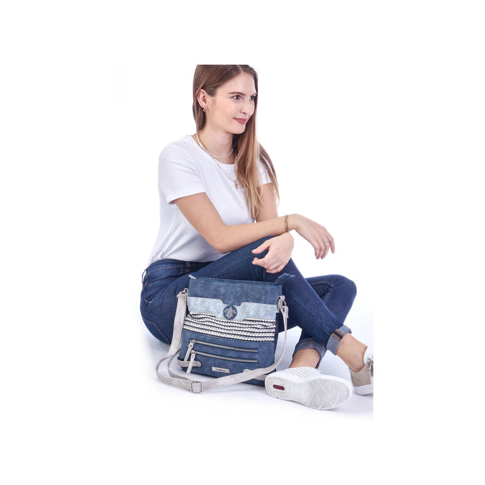 Rieker Handbag H1346-16 Blue