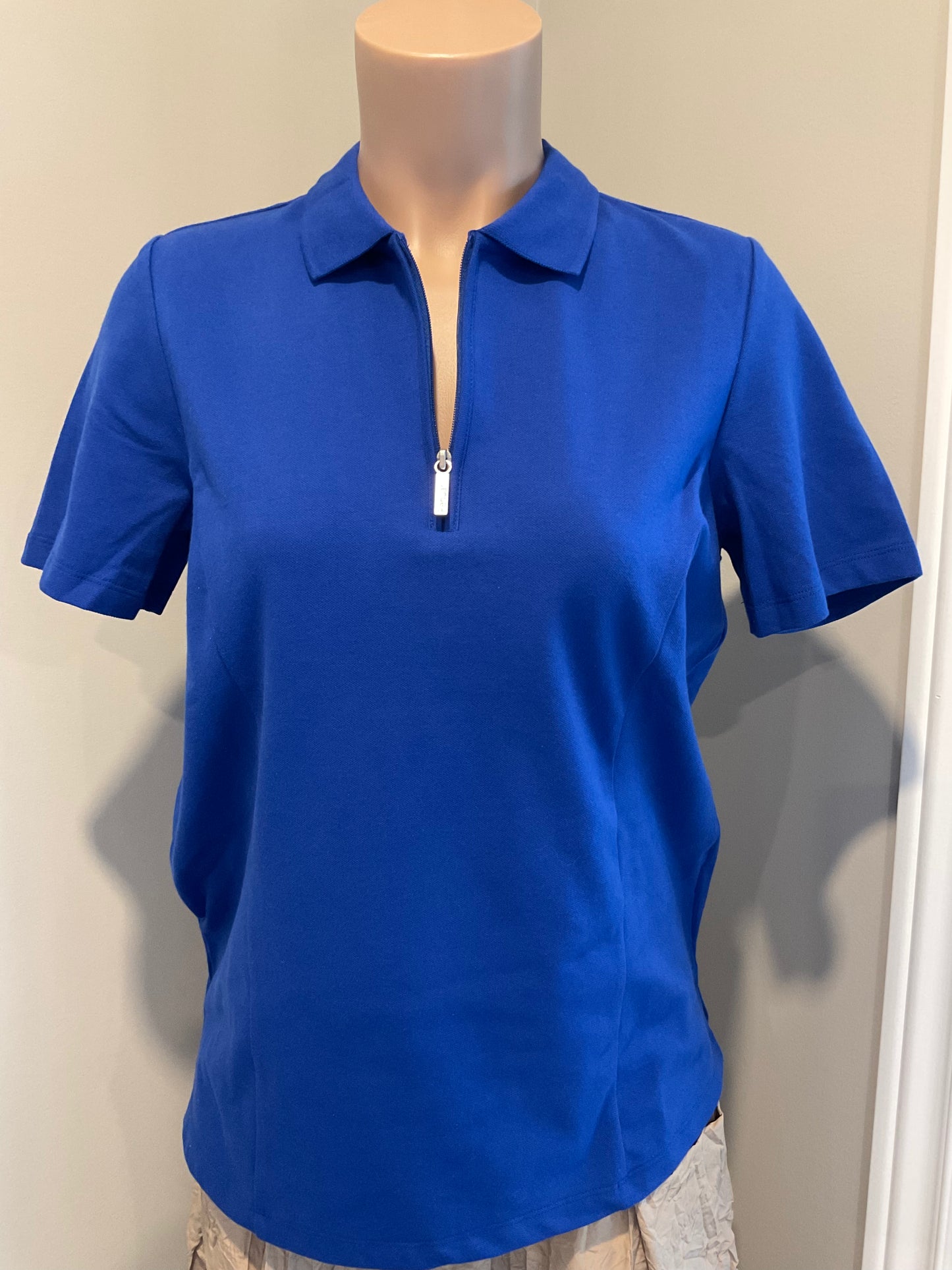 Renuar Zip Polo R7764-58E-Blue