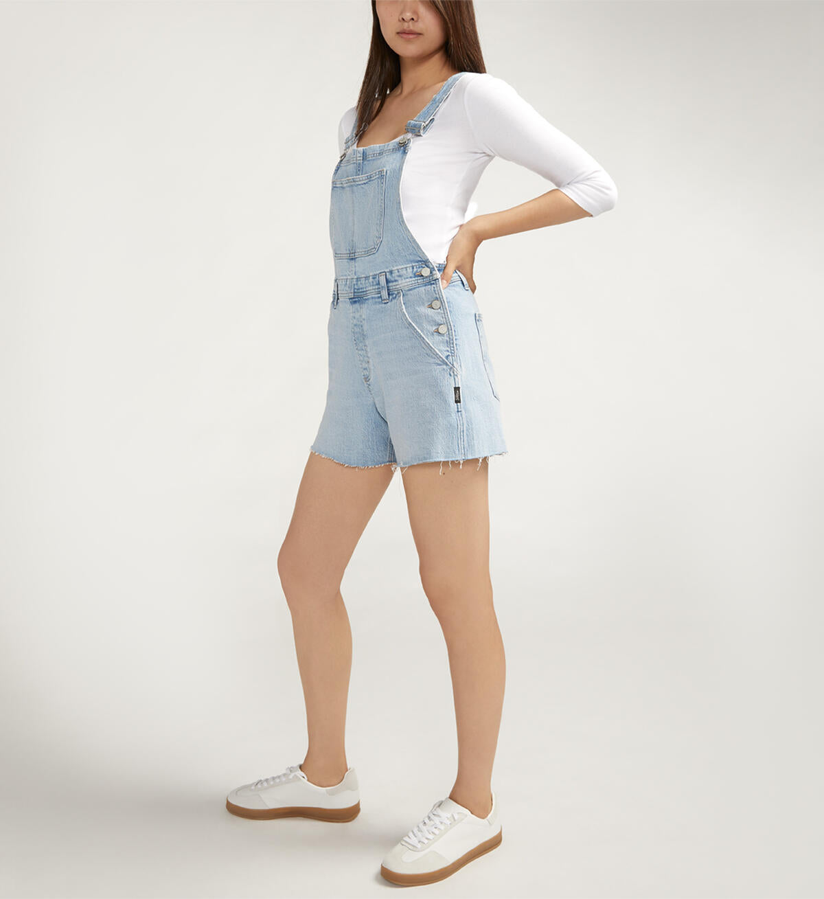Relaxed Short Overalls