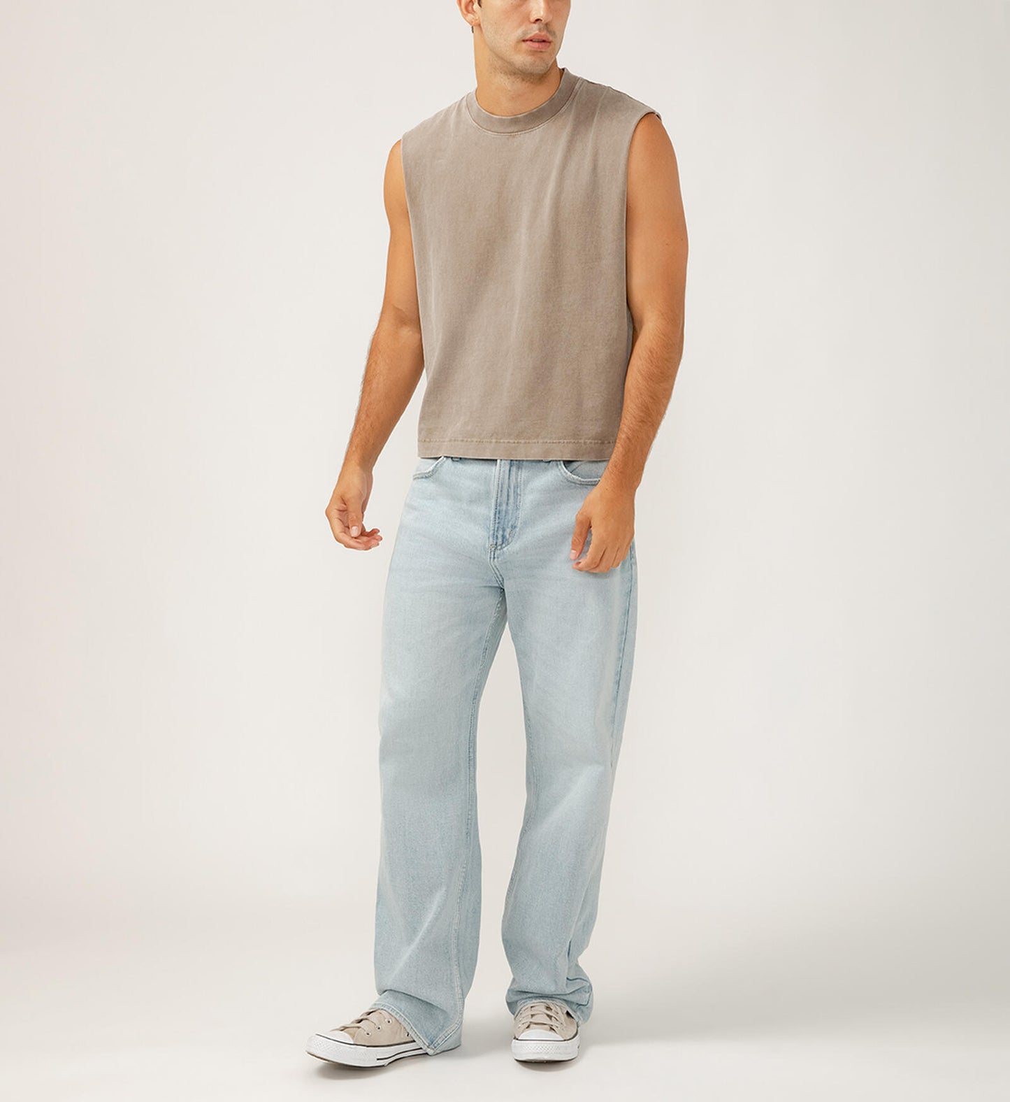 Big Guy Baggy Straight Leg Jeans M33402AGR185