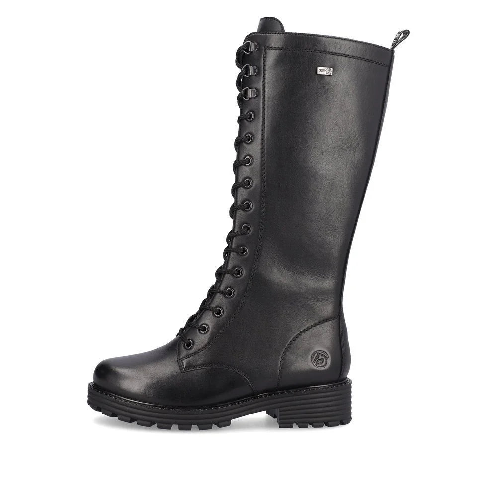 Remonte Black Boot - D0W70-01