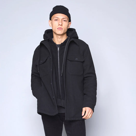 Men's Hedge Black Spring/Fall Jacket - 74MW166S