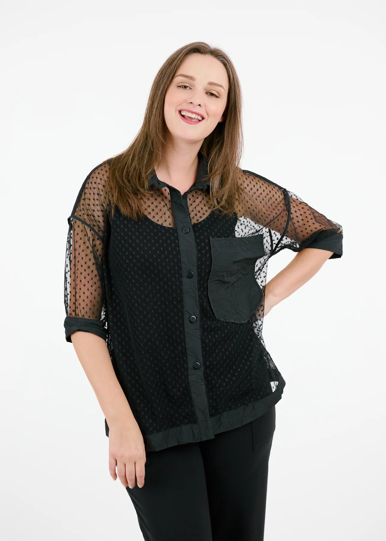 Jupiter Shirt Black 1728