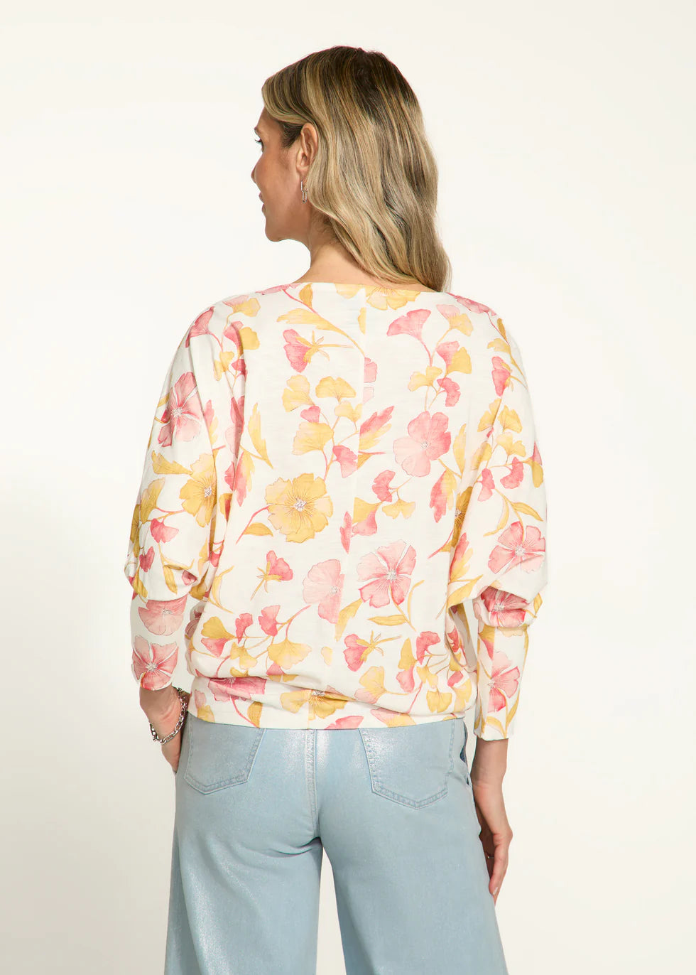 Printed Batwing Top, Canopy Floral - 3099476