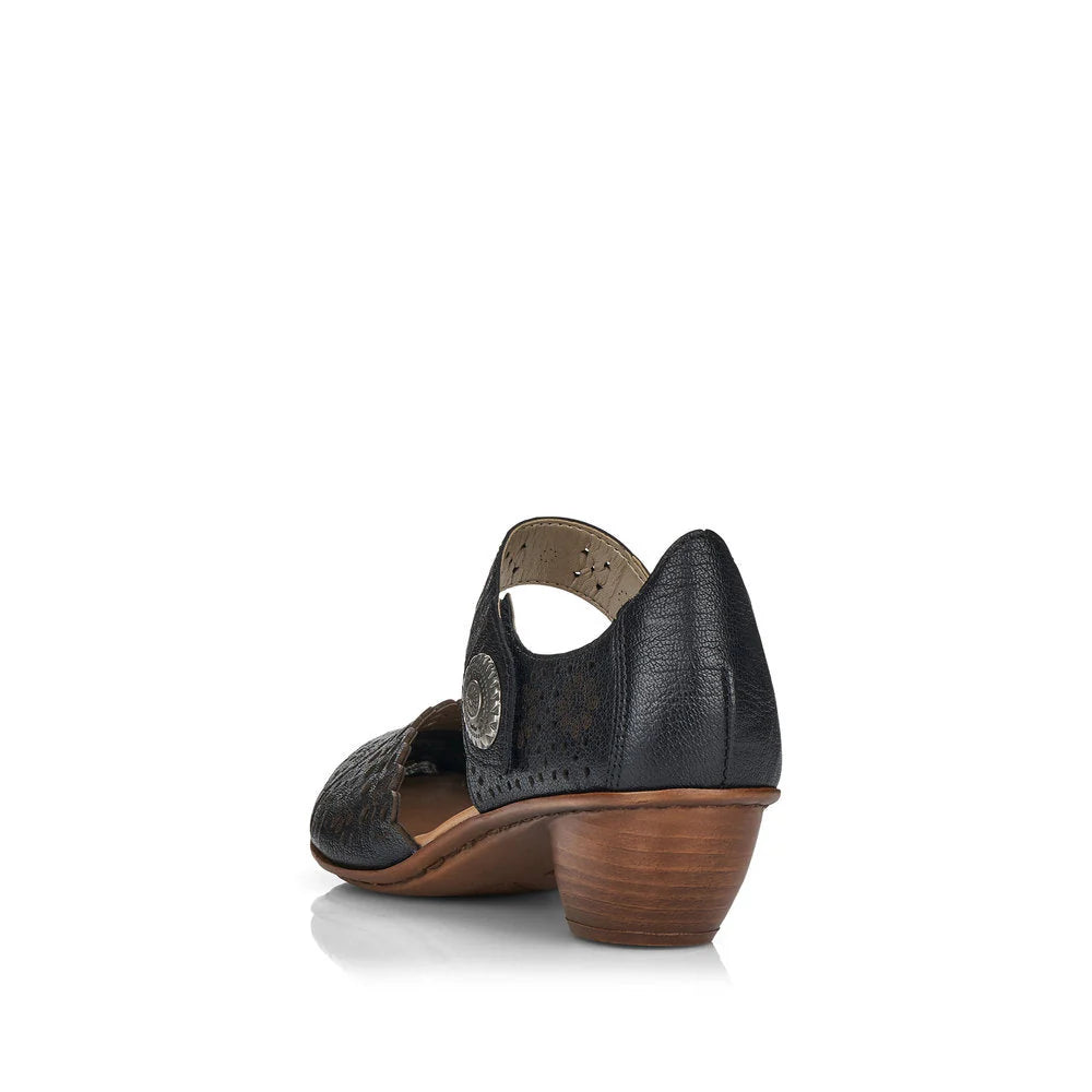 Black Rieker Pumps