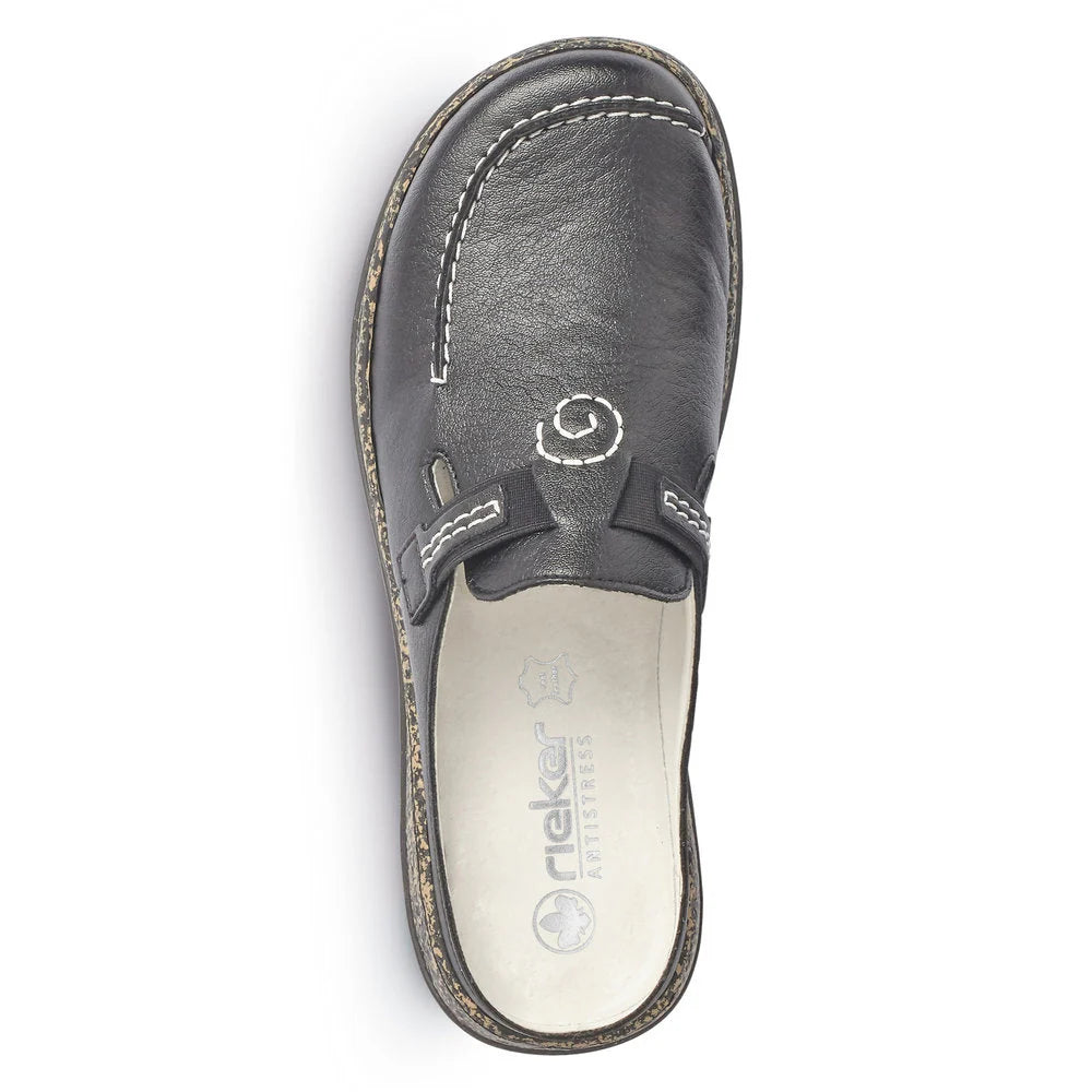 Black Rieker Clog