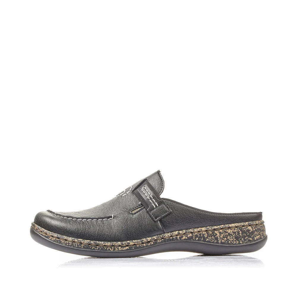 Black Rieker Clog