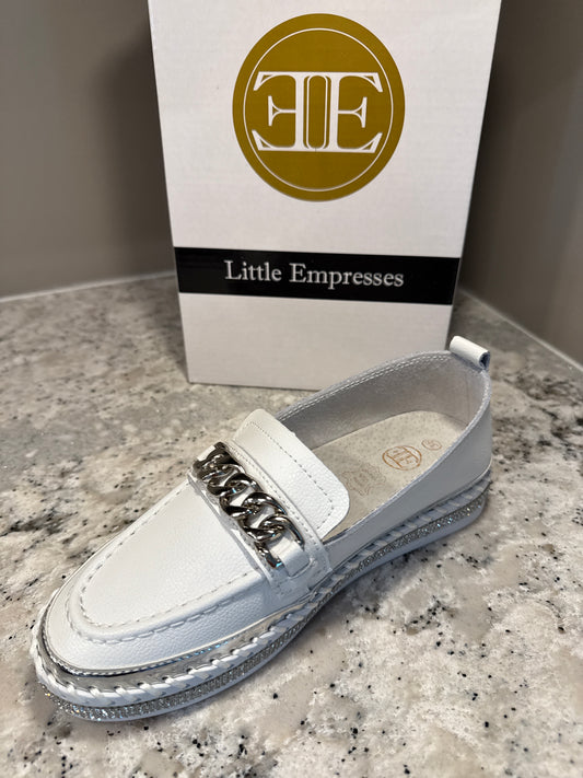 Little Empresses Shoe White LCH-18