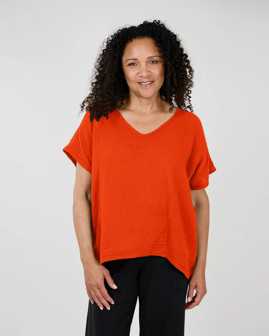 Connie Top Sunset Coral 5078