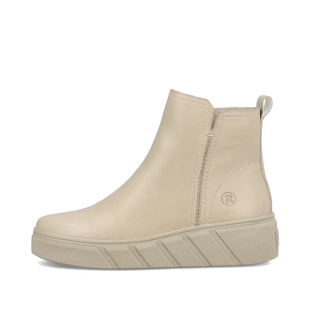 Beige Rieker Ankle Boot - W0562-62