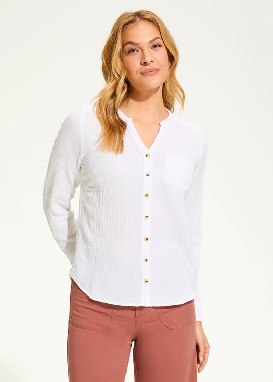 Long Sleeve Shirt, White