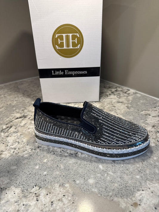 Little Empresses Shoe Navy LCI-4