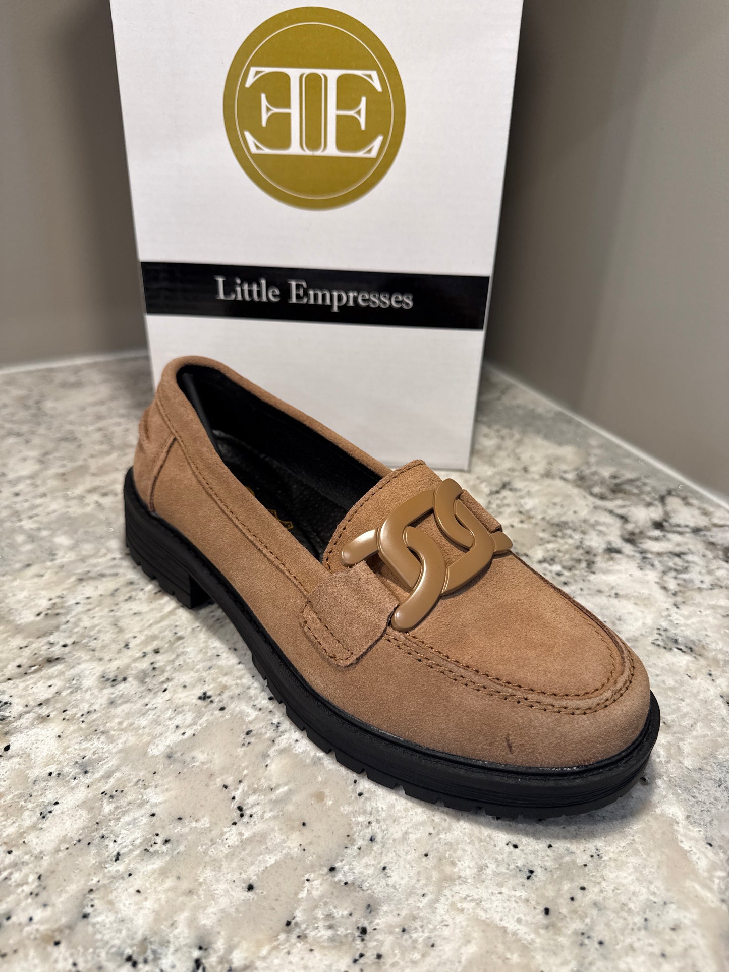 Little Empresses Tan Shoe LCI-12
