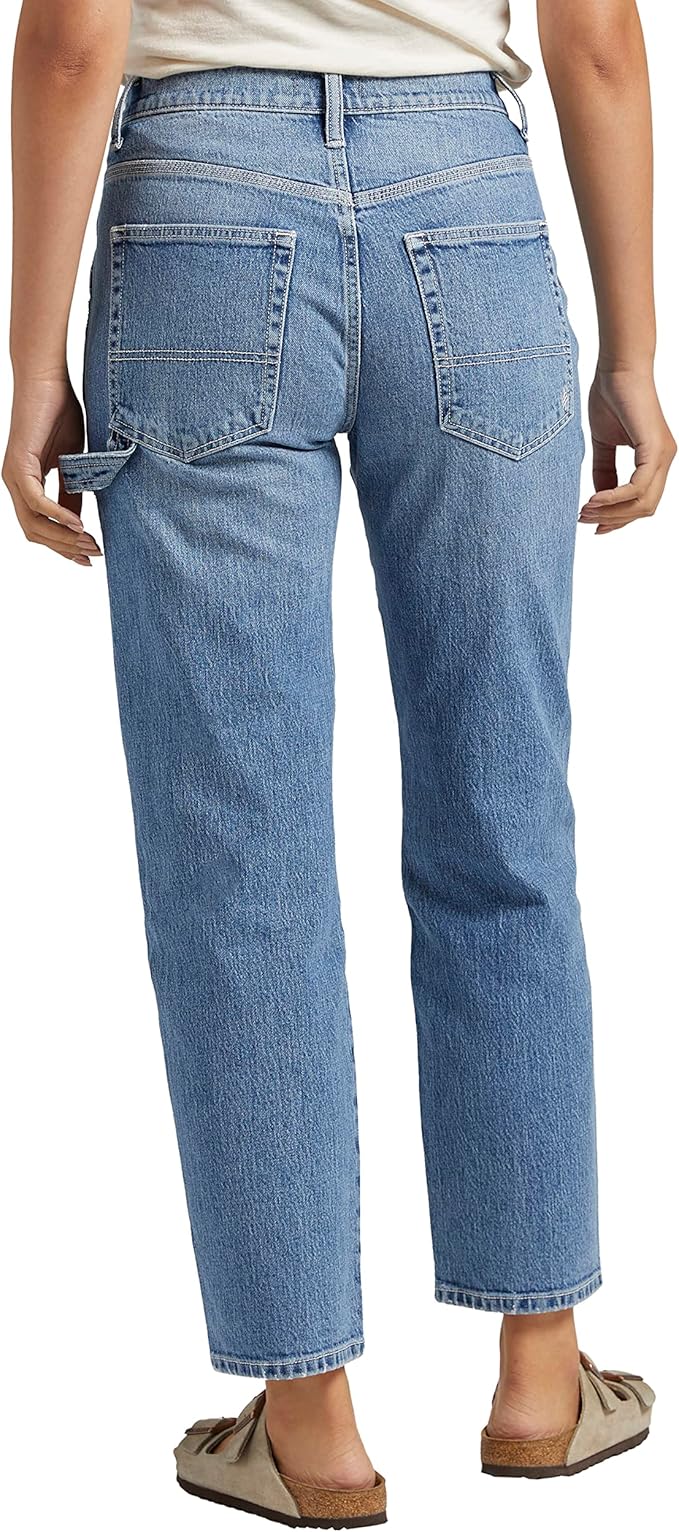 Women's High Rise Straight Leg Carpenter Jeans L28462RCS224