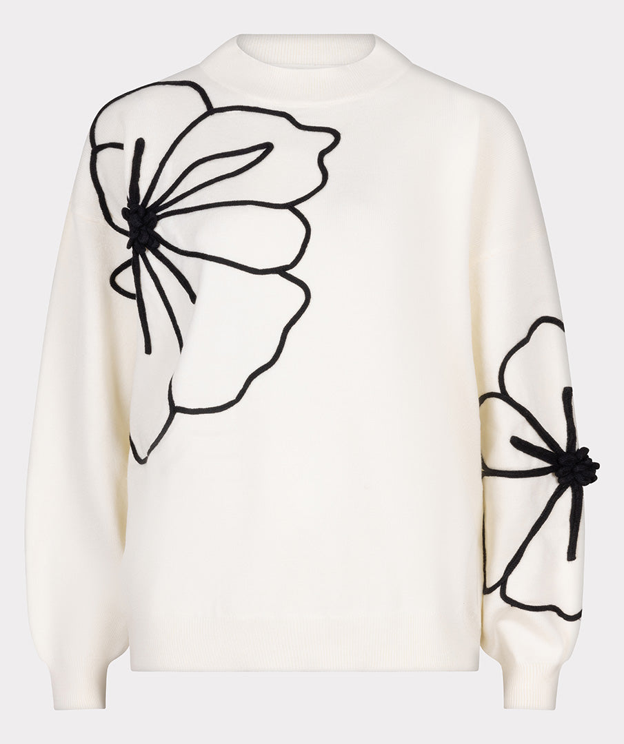 Sweater Flower Pullover F25.02505