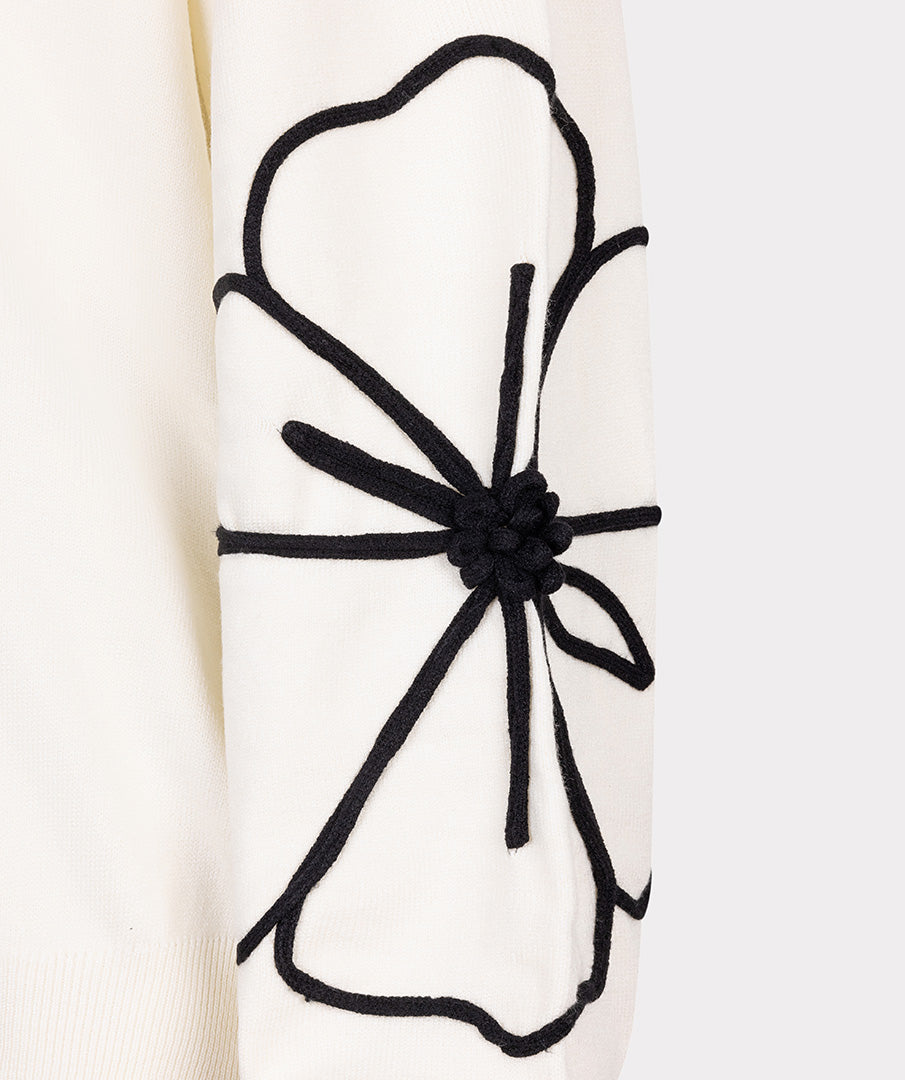 Sweater Flower Pullover F25.02505