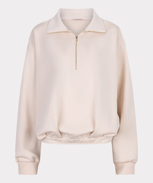 1/4 Zip Pullover Natural F25.05503