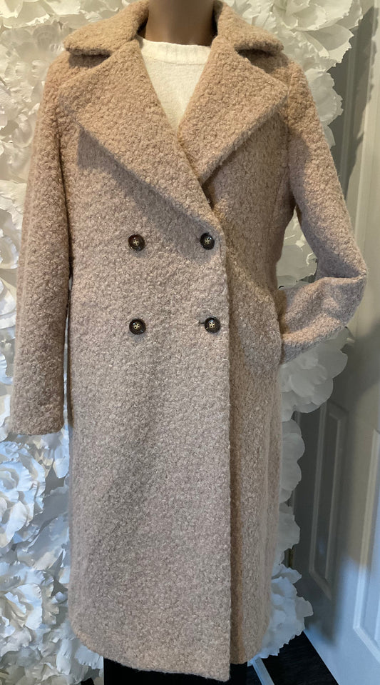 EsQualo Boucle Coat F25.37516