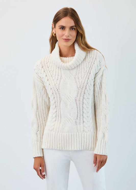 Cable Cowl Neck Sweater 1205423