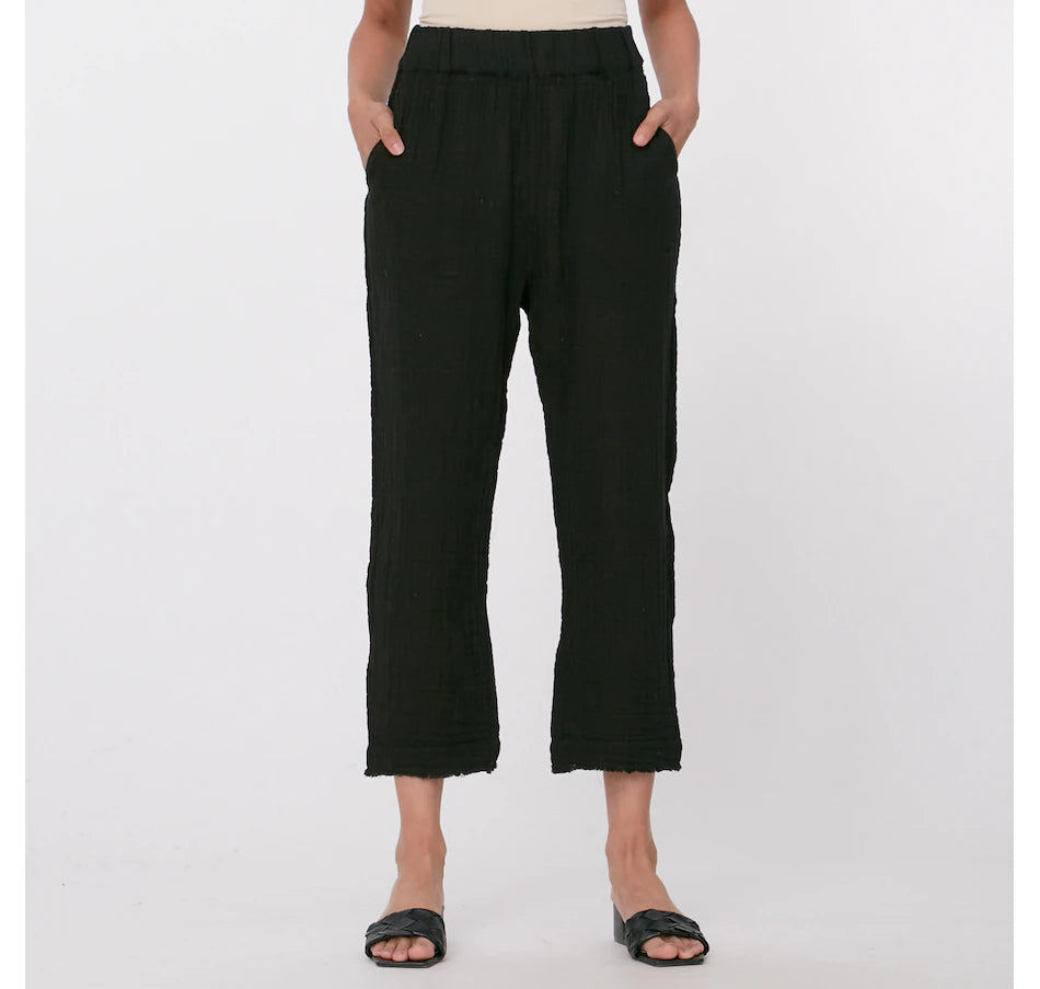 Lily Crop Pant Black 985