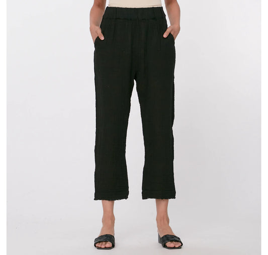 Lily Crop Pant Black 985