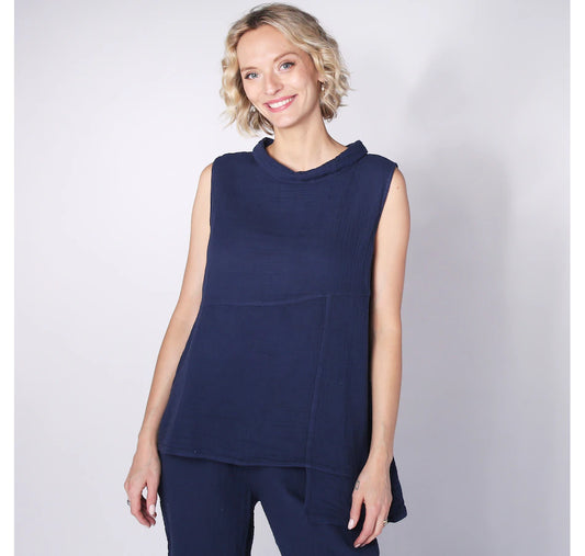 Primrose Top Navy 5280