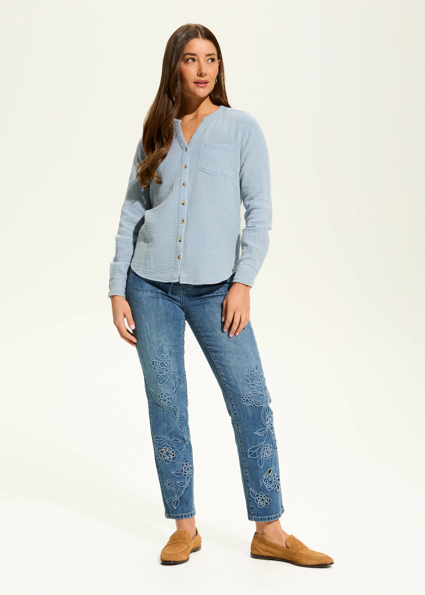 Long Sleeve Shirt, Blue