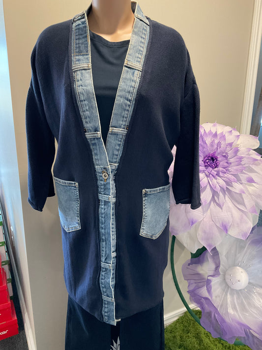 Passion Cardigan Navy 5601