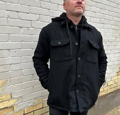 Men's Hedge Black Spring/Fall Jacket - 74MW166S
