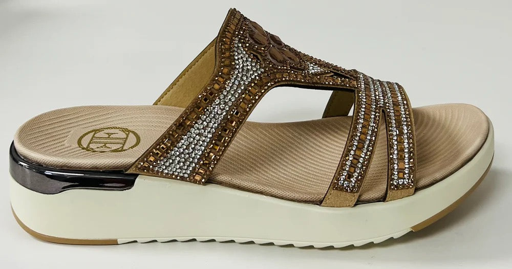 Little Empresses Gold Sandal BZI-3
