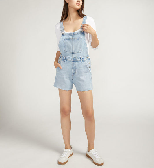 Relaxed Short Overalls