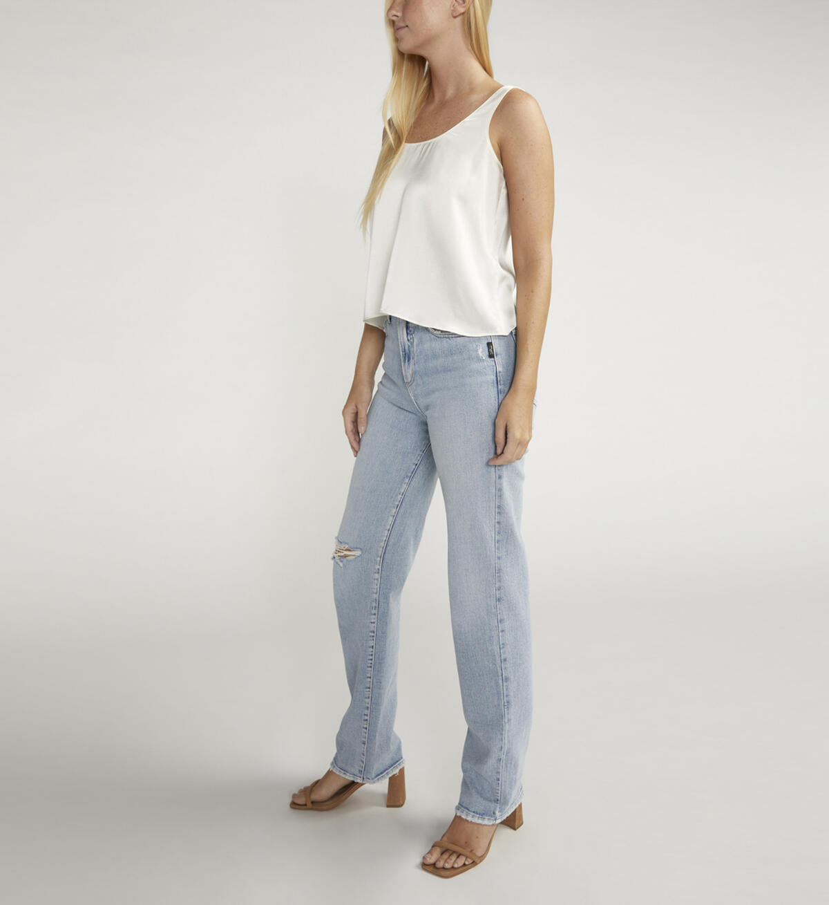 Highly Desirable High Rise Straight Leg Jeans