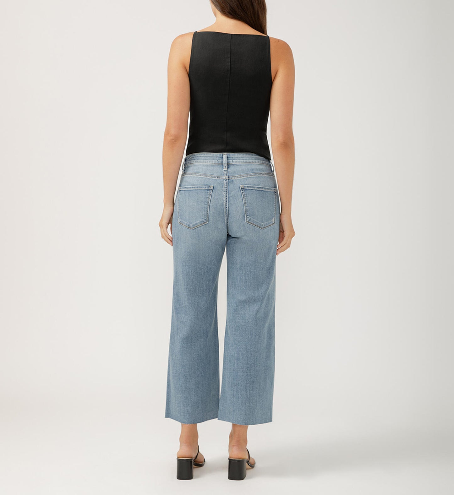 Suki Mid Rise Wide Leg Luxe Stretch Jeans L93931CVS263