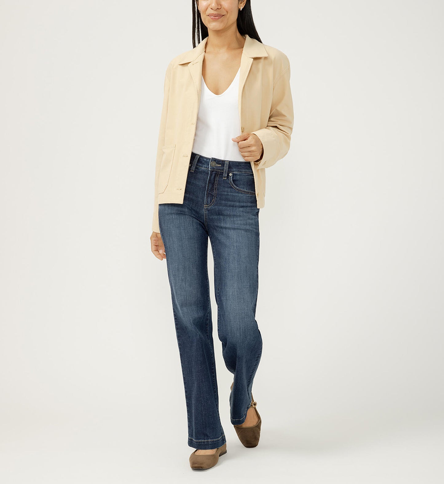 Avery High Rise Luxe Stretch Trouser Jeans L94903CVS374
