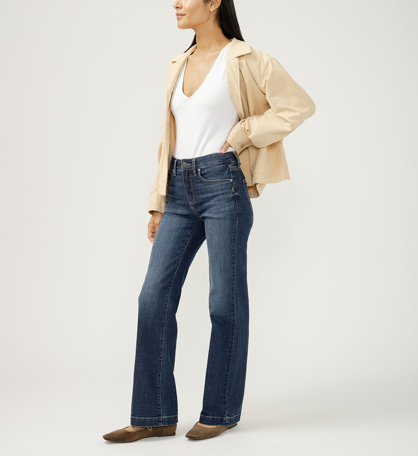 Avery High Rise Luxe Stretch Trouser Jeans L94903CVS374
