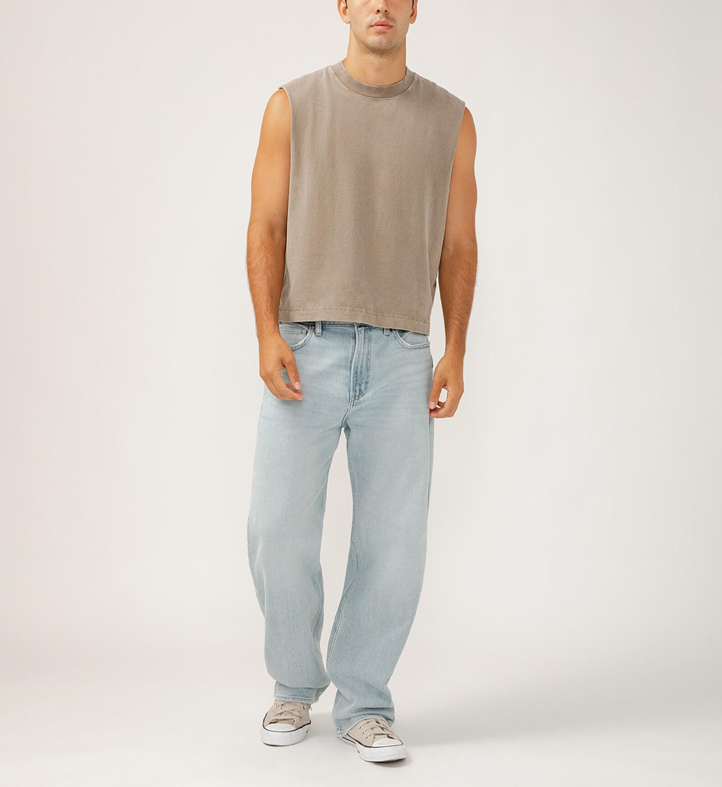 Big Guy Baggy Straight Leg Jeans M33402AGR185