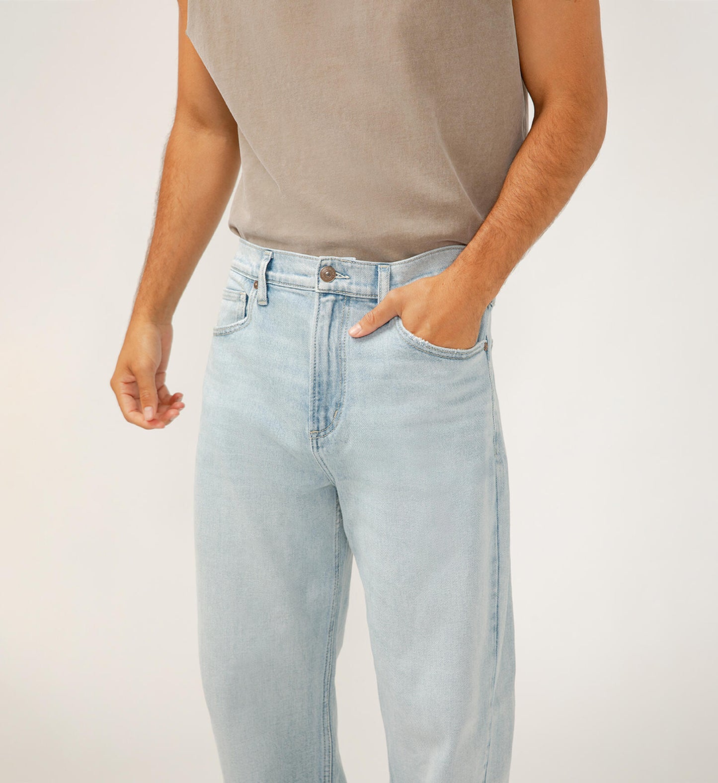 Big Guy Baggy Straight Leg Jeans M33402AGR185
