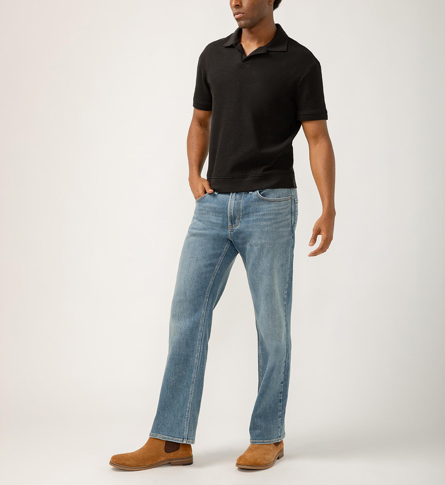 Gordie Relaxed Fit Straight Leg Jeans M43451BTV250