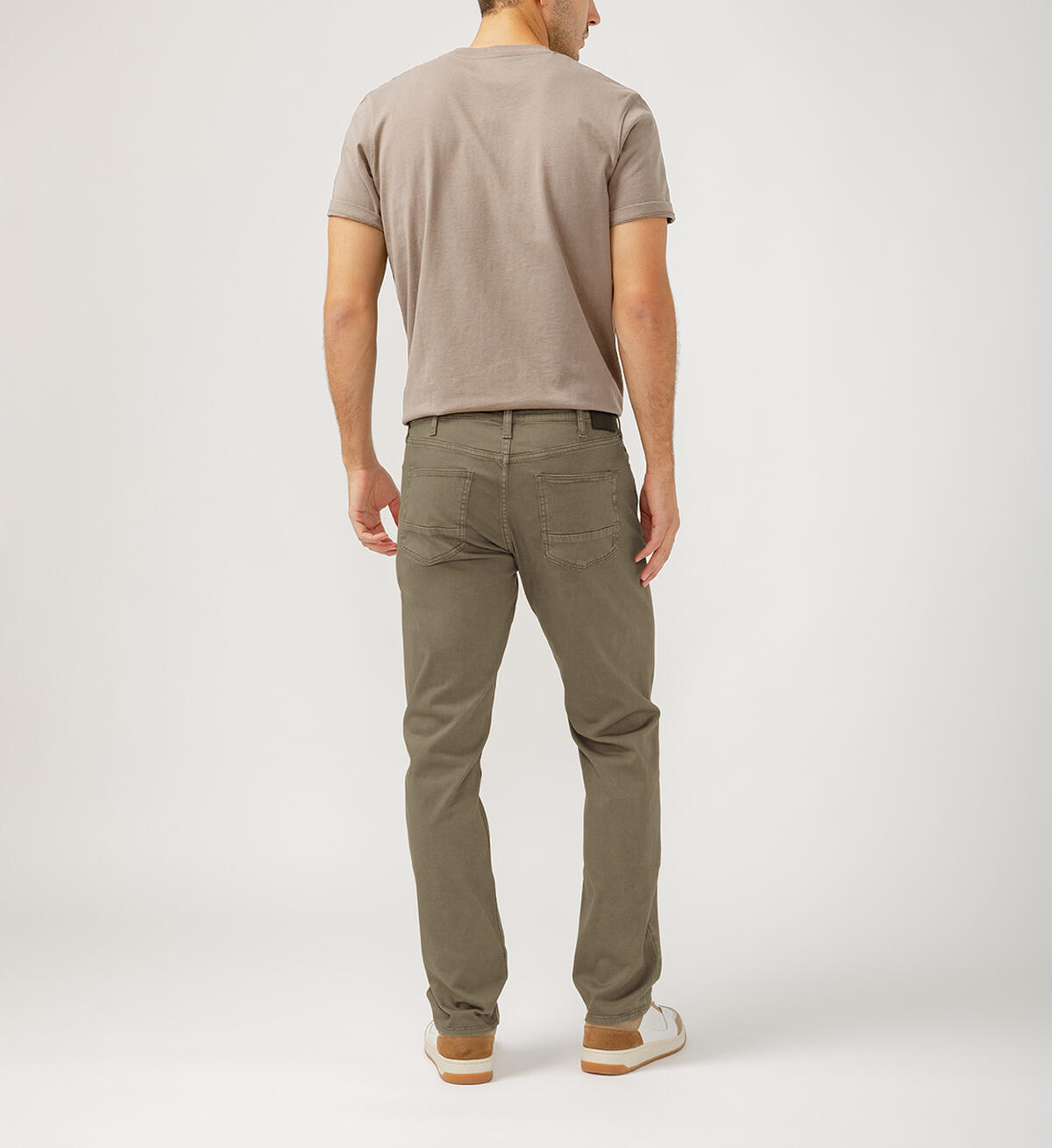 Machray Athletic Fit Straight Leg Pants Olive M63410LBS659