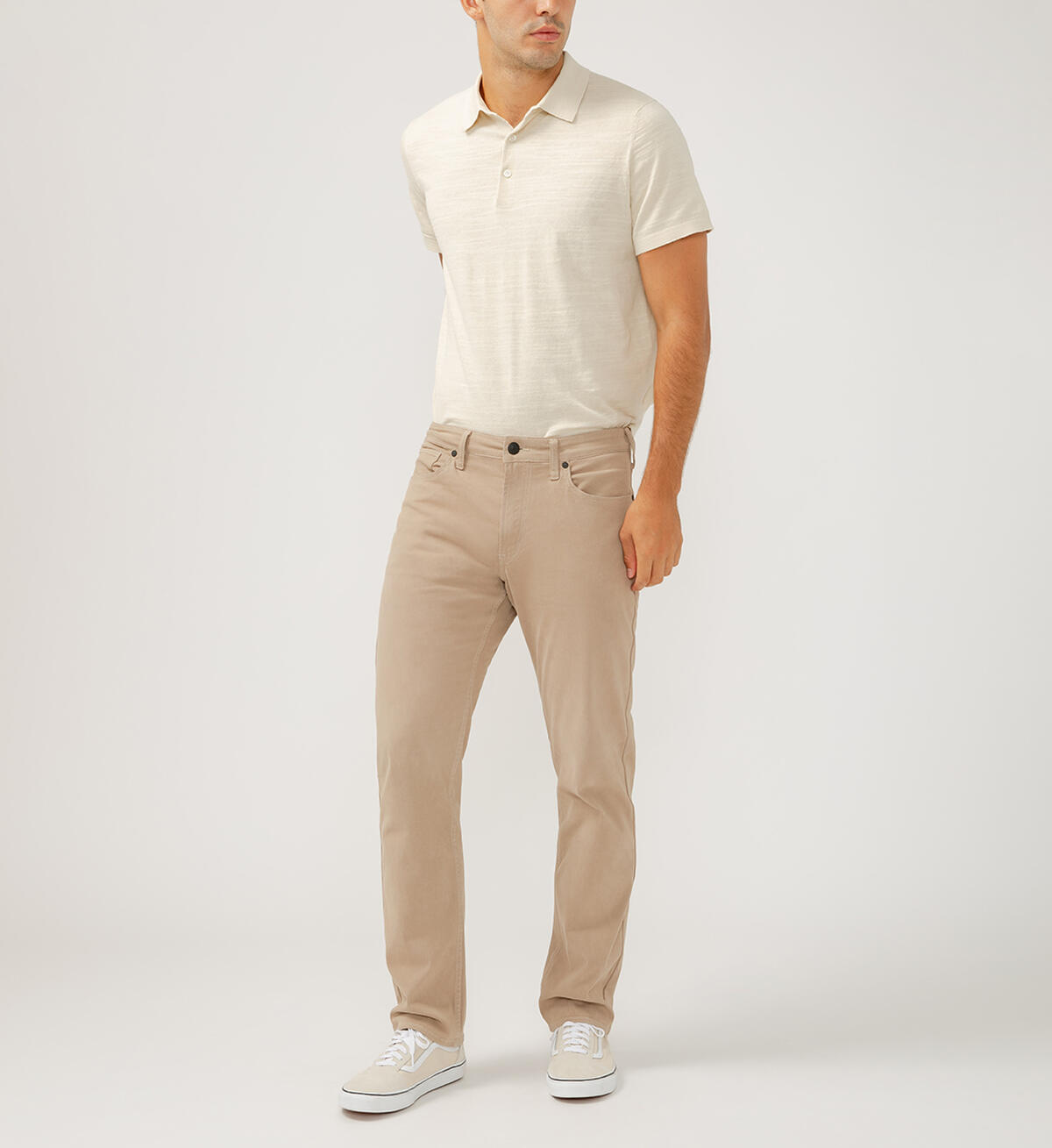 Machray Athletic Fit Straight Leg Pants Stone M63410LBS659
