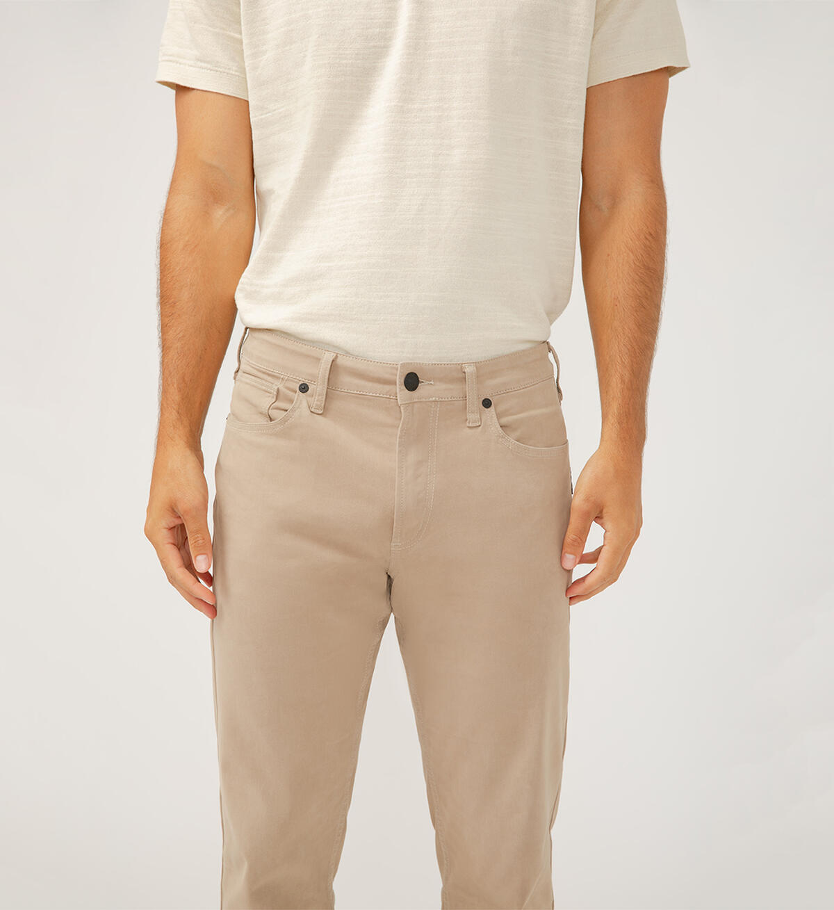 Machray Athletic Fit Straight Leg Pants Stone M63410LBS659