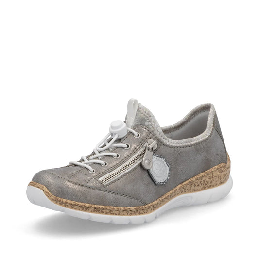 Rieker Grey Shoe N4263-40