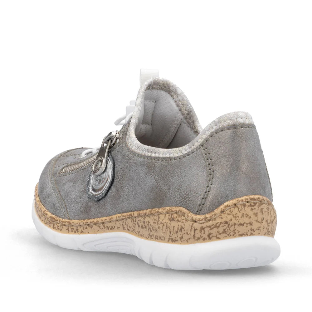 Rieker Grey Shoe N4263-40