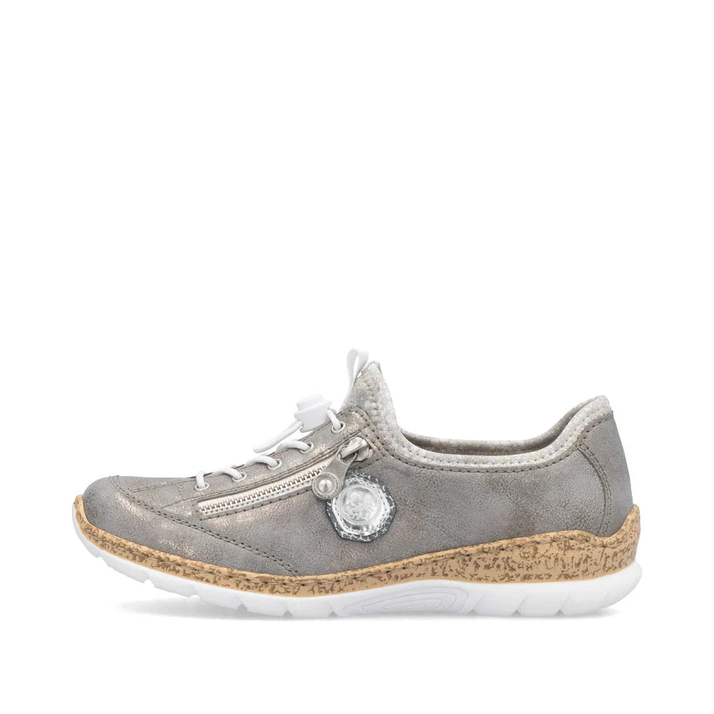 Rieker Grey Shoe N4263-40