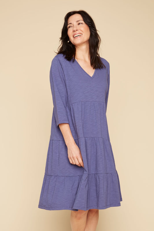 Knit Dress - Blue Jean